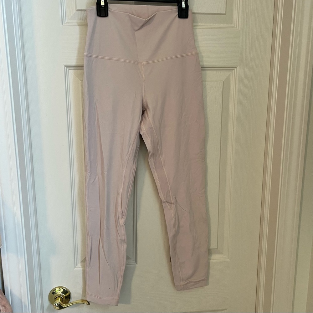 Lululemon align leggings light pink size 6 small